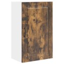  Kjøkkenskap med hylle Røkt eik 50 x 31 x 80 cm Konstruert tre