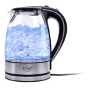 Adler 1,7 L Vannkoker 2000 W med Vannivåindikator, Rustfritt Stål og Plast, Trådløs
