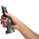 Creature Cocks Night Prowler Silikondildo - Grey - S