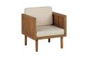 Utelenestol Taviano   Lys Brun/Beige