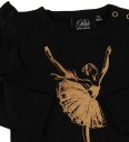 Sofie Schnoor Petit by Body L/æ Dicte Svart m. Ballerina 56 Langermet Body