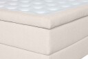 Oslo Lyx Sengpakke Kontinentalseng 180x200 cm Curved SengegavLys beige