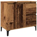 vidaXL Servantskap gammelt tre 65x33x60 cm konstruert tre