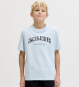 Jack & Jones Jjecaleb Varsity Tee Ss O Neck Noos Jnr Blue 140