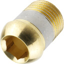 1" NIPPEL, L = 35 MM, FORNIKKELT