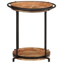  Sidebord Ø55x60 cm heltre akasie