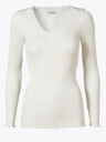 Rosemunde Babette Silk T-Shirt W/ Lace Hvit L