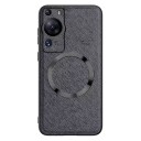 INCOVER Huawei P60 Pro Plast Deksel med Grov Tekstur - MagSafe-Kompatibel - Svart