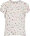 Vila   Bluse viGreis S/S O neck Top/rn   Hvit