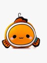 Relaxeazzz Plush Adoramals Reisepute &  Øyemaske, Finley The Clown Fish