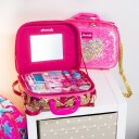 Nice Girabrilla Makeup Koffert - 6+ Ã¥r - SÃ¸lv/Rosa