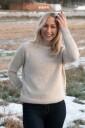 Garnius LARA genser lys beige