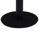 vidaXL Bistrobord mørkebrun 50 cm MDF