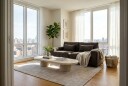 Dubai 2 seters sofa ekstra dyp i Chenille   Mørkebrun
