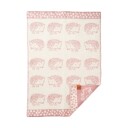 Klippan Yllefabrik Hedgehog barnepledd 65 x 90 cm Rosa