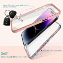 iPhone 14 Pro Max Ahastyle WE13 Hybriddeksel med 360 Beskyttelse Fargerik Mandala