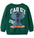 Name It Collegegenser   NmmAlonso   Stitch   Evergreen   Name It   3 år (98)   Collegegenser Grønn Hvit Oransje