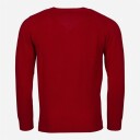 Alan Paine V-Neck Lambswool - Dubonnet