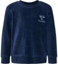 Hummel Collegegenser Fløyel hmlCordy Black Iris 1 år 80 Collegegenser Blå