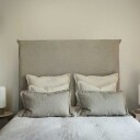 Broste Copenhagen Linn Putetrekk Dove Grey 50x50 cm