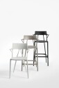 Kartell A.I. Barstol Resirkulert 65 cm Grå