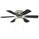 vidaXL Takvifte med lys Ø 82 cm Svart