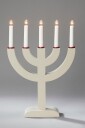 Konstsmide   El lysestake 5 lys tre 41,7 cm   Beige
