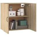 vidaXL Veggskap sonoma eik 60x31x60 cm konstruert tre