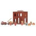 Little Dutch Brannstasjon i Rød - Figurer - ONE SIZE