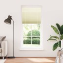  plisségardin krem 90x200 cm Stoff Bredde 89,4 Polyester