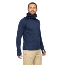 Bergans Rabot Merino Tech Midlayer Hoodie Herre Navy Blue S
