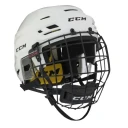 CCM Htc Tacks 210 Combo 23/24, hockeyhjelm senior L (58,5-63cm) White