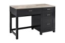 Skrivebord Carver 120 cm Svart   Dorel Home