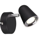 Trio Lighting Toulouse vegglampe sort