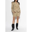 Balmain Dame Shorts Beige 2XS,