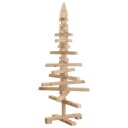 vidaXL Juletre av tre til pynt 75 cm heltre furu