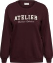 Kaffe Curve Kcmichelle Sweatshirt   FUDGE   L