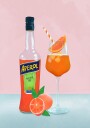 Aperol Spritz Plakat Plakat / 100x150cm