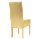  Stoltrekk 6 stk rett stretch gull