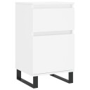 vidaXL Skjenk hvit 40x35x70 cm konstruert tre
