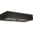 e3light Mylight.me Wall Light 06 Led Solcelle Sensor Lampe Ip65 - Black - 23X 4.3X 9.7CM