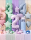 Partydeco Fat med Stett til Godteri og Kaker 24x145 cm Lys Rosa