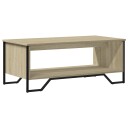 Salongbord sonoma eik 100x51x40 cm konstruert tre 848480