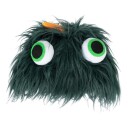Ptit Clown Hatt Fluffy Monster Mørkegrønn One size 22944