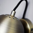 Frandsen BALL WALL LAMP - MATT ANTIQUE BRASS