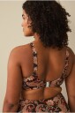 Ellos Plus collection   Bikini BH med knutedetalj   Brun