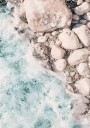 Ocean and Pebbles Plakat Plakat / 21x30cm