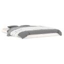vidaXL Sengeramme hvit 140x200 cm heltre furu 8720845639709