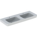 GEBERIT servant 1300x480x185mm hh midt med topp dobbel porselen med