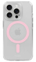 Holdit iPhone 15 Pro MagSafe Deksel - Transparent / Pink